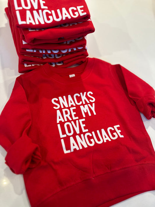 Snacks are my Love Language