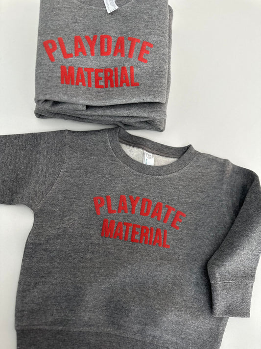 Play Date Material Pullover