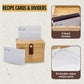 Bamboo Recipe Box