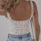 Floral Textured Bodysuit