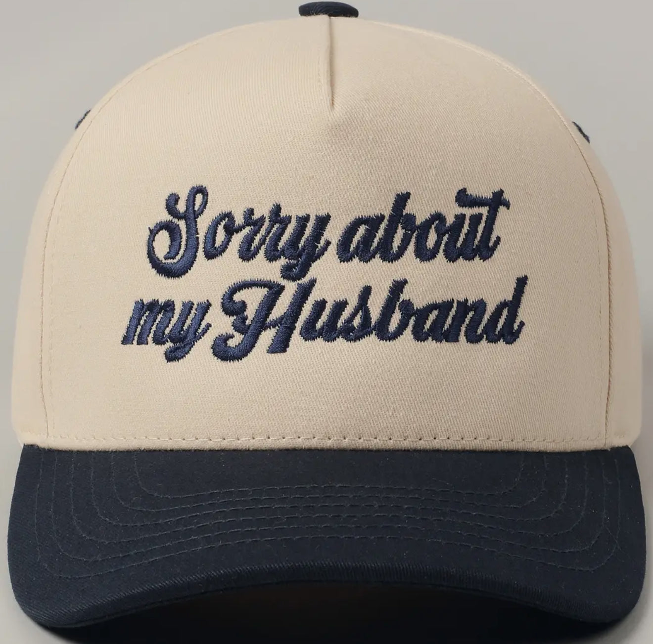 Sorry about my Husband