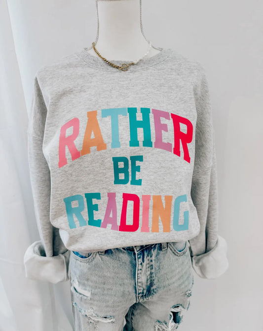 Rather Be Reading Pullover