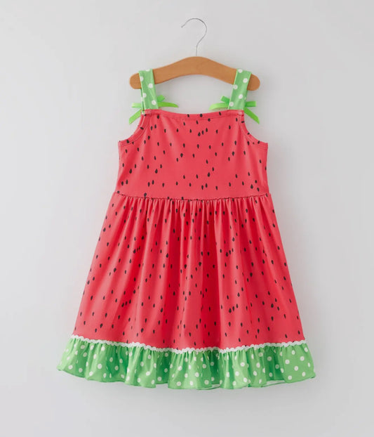 Watermelon Twirl Dress