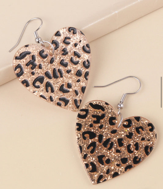 Leopard Handmade Earrings