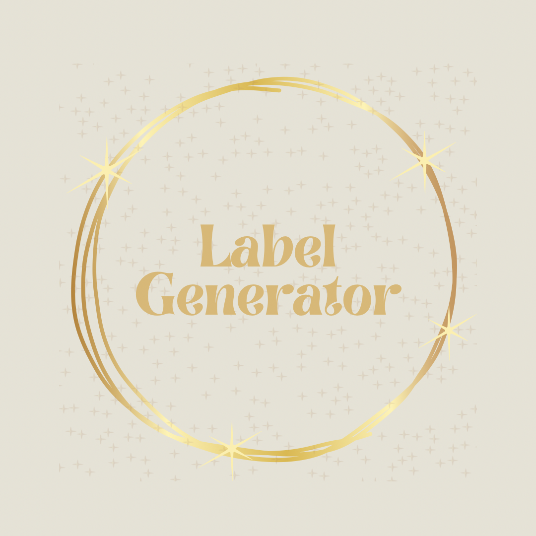 Label Generator