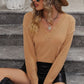 Casual V Neck Sweater