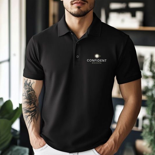 Mens Polo- CONFIDENT MED SPA