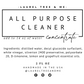 Organic All Purpose Cleaner Concentrate