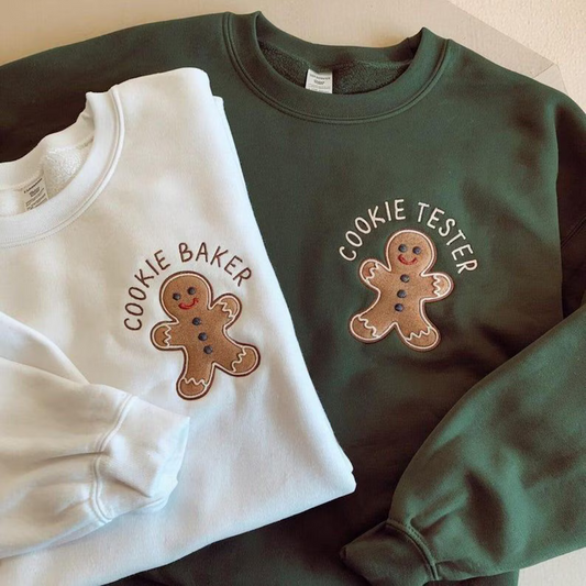 Cookie Baker & Cookie Tester- Embroidered