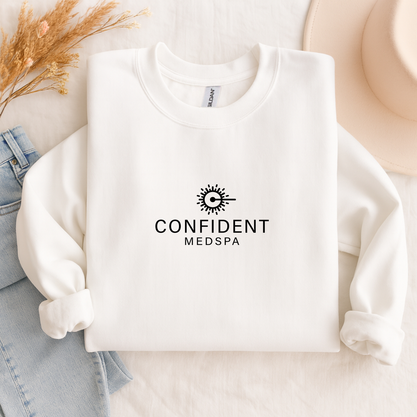 Crew Pullover- CONFIDENT MED SPA