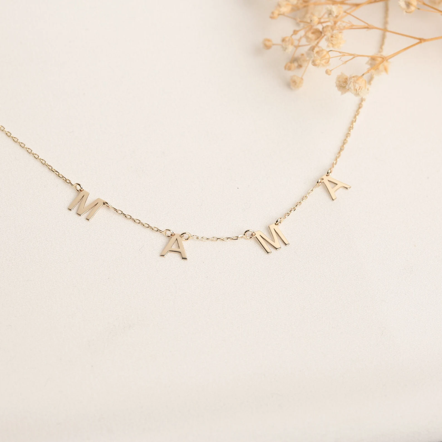 Minimalist Mama Necklace