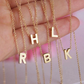 Personalized Minimalist Initial Necklace